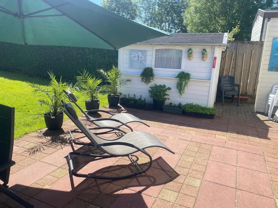Luxe Chalet In Prachtig Natuurgebied Lith Bagian luar foto
